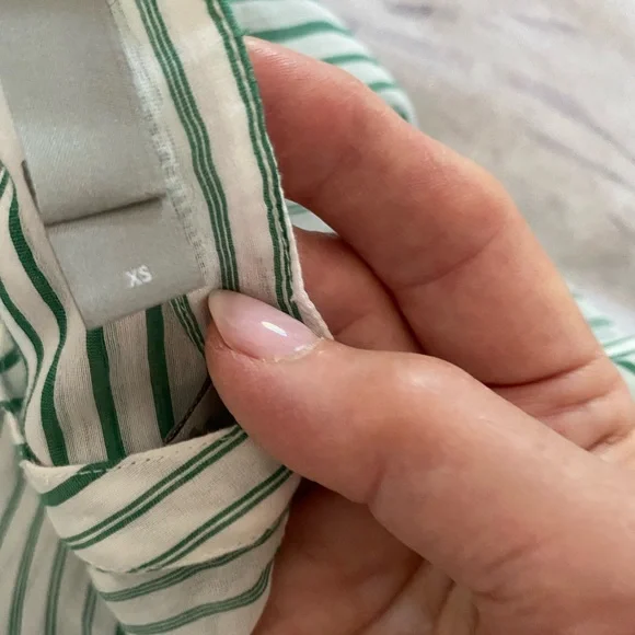 VINCE COTTON SILK SHEER BLOUSE - Picture 7 of 14